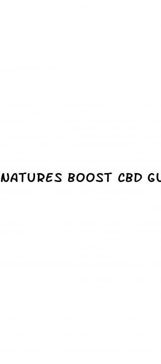 natures boost cbd gummies reviews 2024