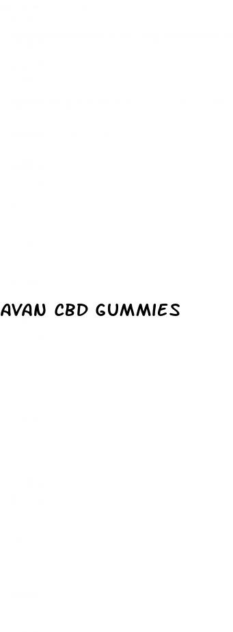 avan cbd gummies