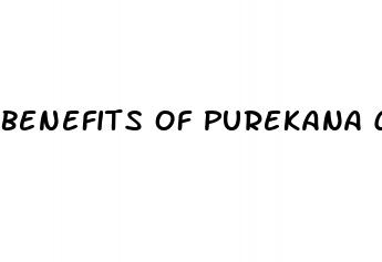 benefits of purekana cbd gummies