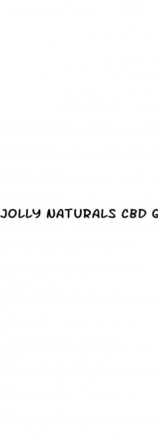 jolly naturals cbd gummies