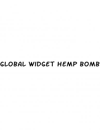 global widget hemp bombs cbd gummies