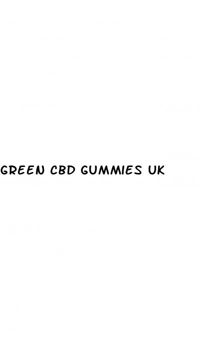 green cbd gummies uk