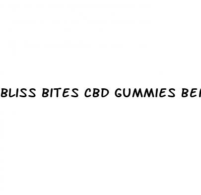 bliss bites cbd gummies ben carson