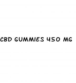 cbd gummies 450 mg