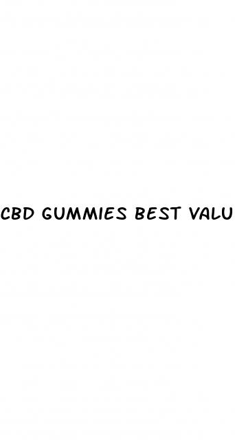 cbd gummies best value