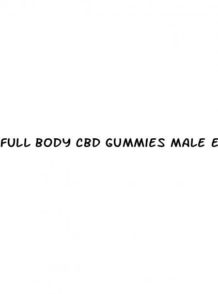 full body cbd gummies male enhancement
