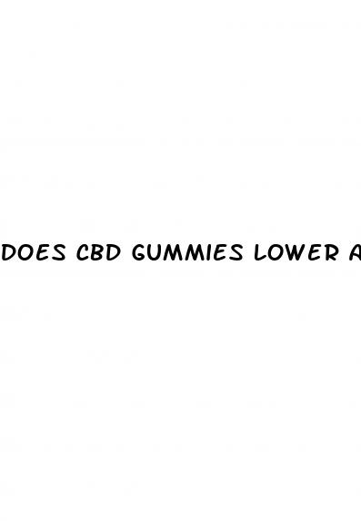 does cbd gummies lower a1c