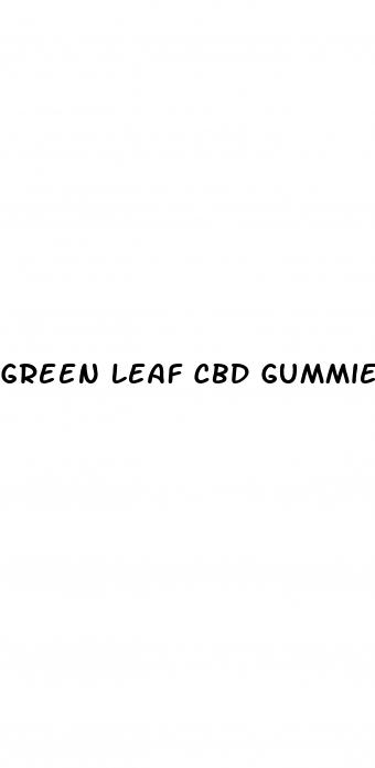 green leaf cbd gummies shark tank