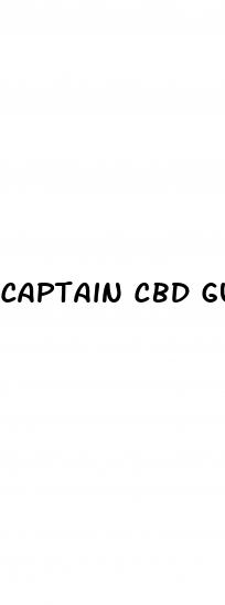 captain cbd gummies dosage