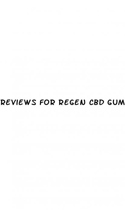reviews for regen cbd gummies