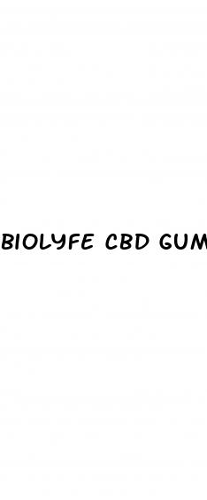biolyfe cbd gummies sex