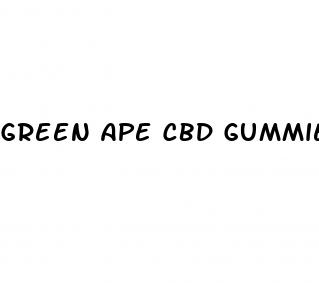 green ape cbd gummies to stop smoking