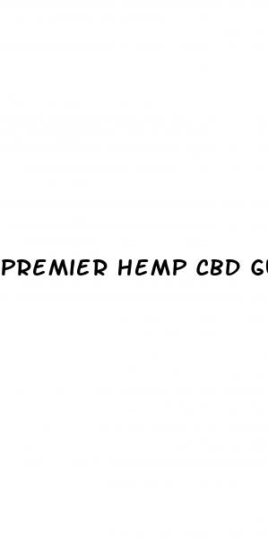 premier hemp cbd gummies review
