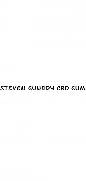 steven gundry cbd gummies