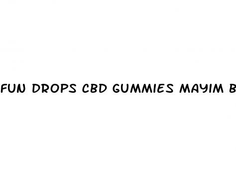 fun drops cbd gummies mayim bialik