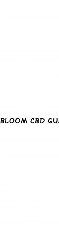 bloom cbd gummies for hair loss