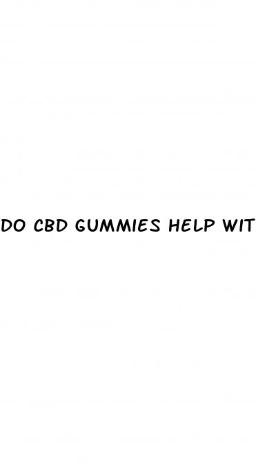 do cbd gummies help with sleep