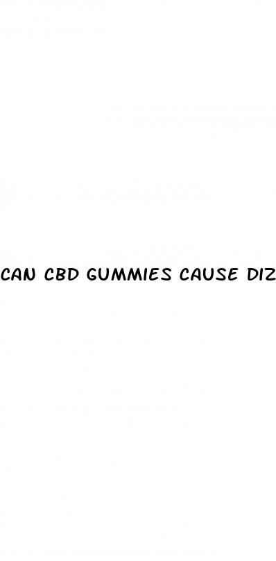 can cbd gummies cause dizziness