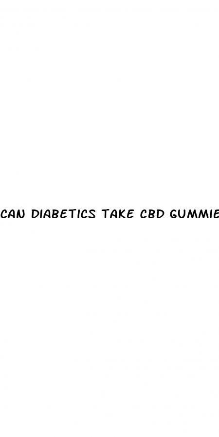 can diabetics take cbd gummies