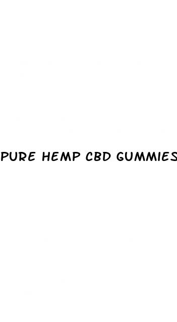 pure hemp cbd gummies review