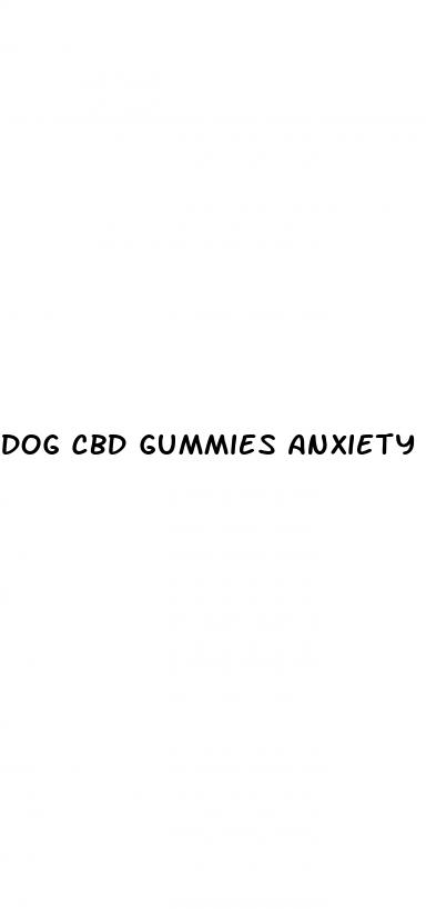 dog cbd gummies anxiety