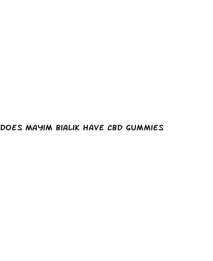 does mayim bialik have cbd gummies