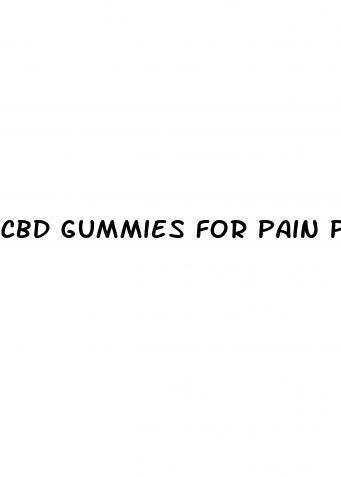 cbd gummies for pain price