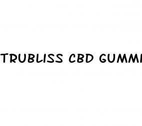 trubliss cbd gummies where to buy