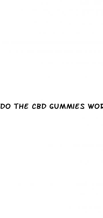 do the cbd gummies work for ed