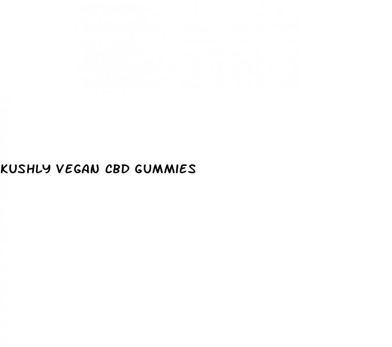 kushly vegan cbd gummies