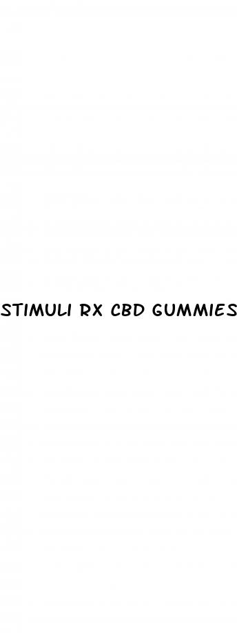 stimuli rx cbd gummies for ed