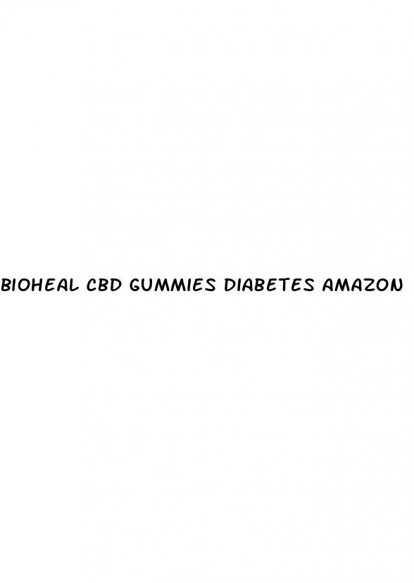 bioheal cbd gummies diabetes amazon