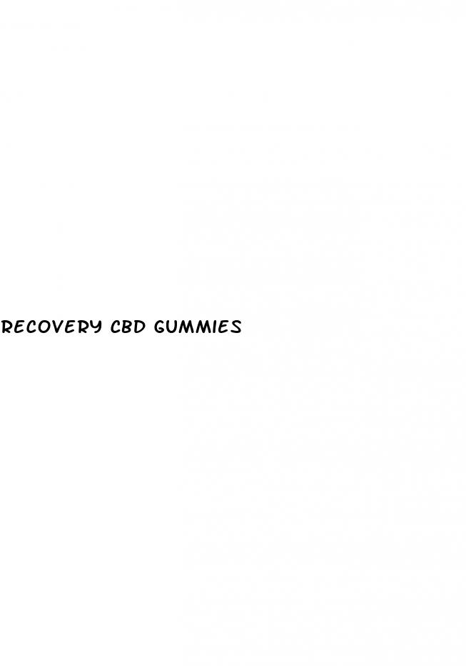 recovery cbd gummies