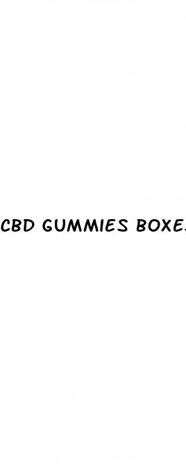 cbd gummies boxes