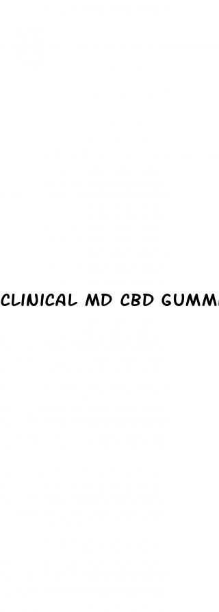 clinical md cbd gummies