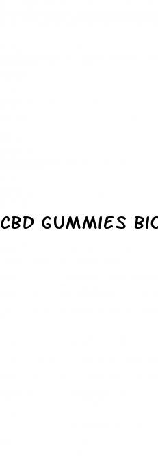 cbd gummies biolife