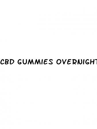 cbd gummies overnight shipping