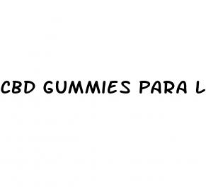 cbd gummies para la prostata