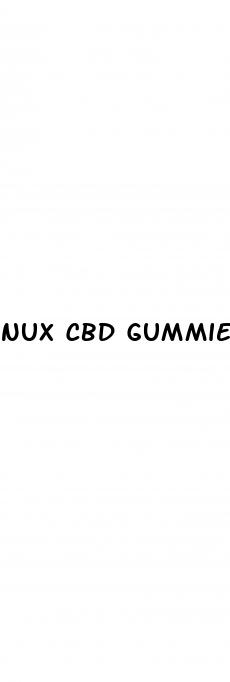 nux cbd gummies