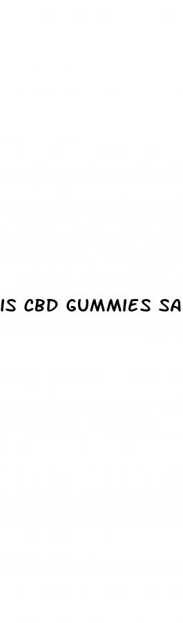 is cbd gummies safe to take with other medications