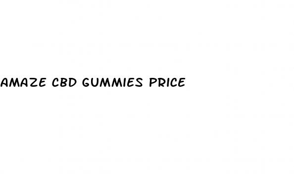 amaze cbd gummies price