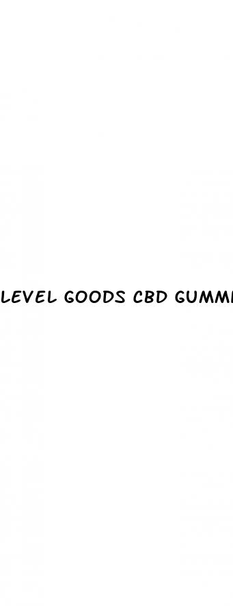 level goods cbd gummies review