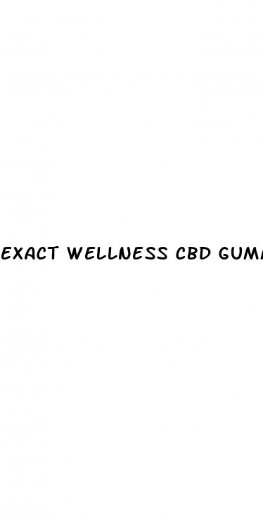 exact wellness cbd gummies
