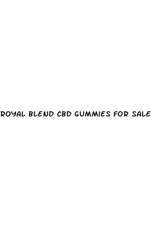royal blend cbd gummies for sale