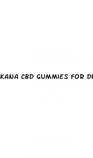 kana cbd gummies for diabetes