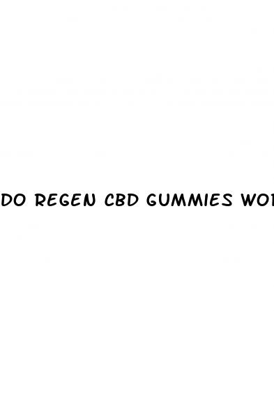 do regen cbd gummies work for ed