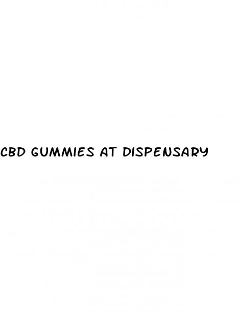 cbd gummies at dispensary