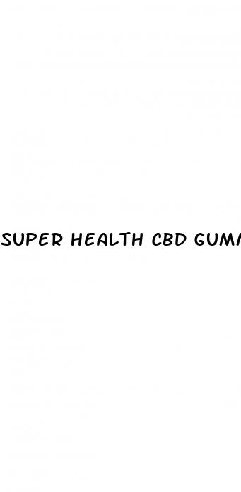super health cbd gummies to quit smoking