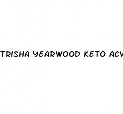trisha yearwood keto acv gummies