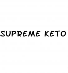 supreme keto gummies